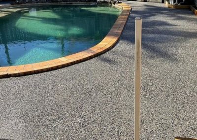concrete pool surrounds North Brisbane