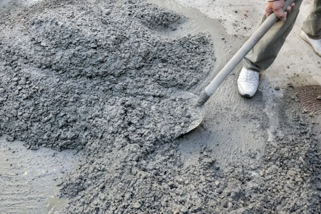 concrete mixing